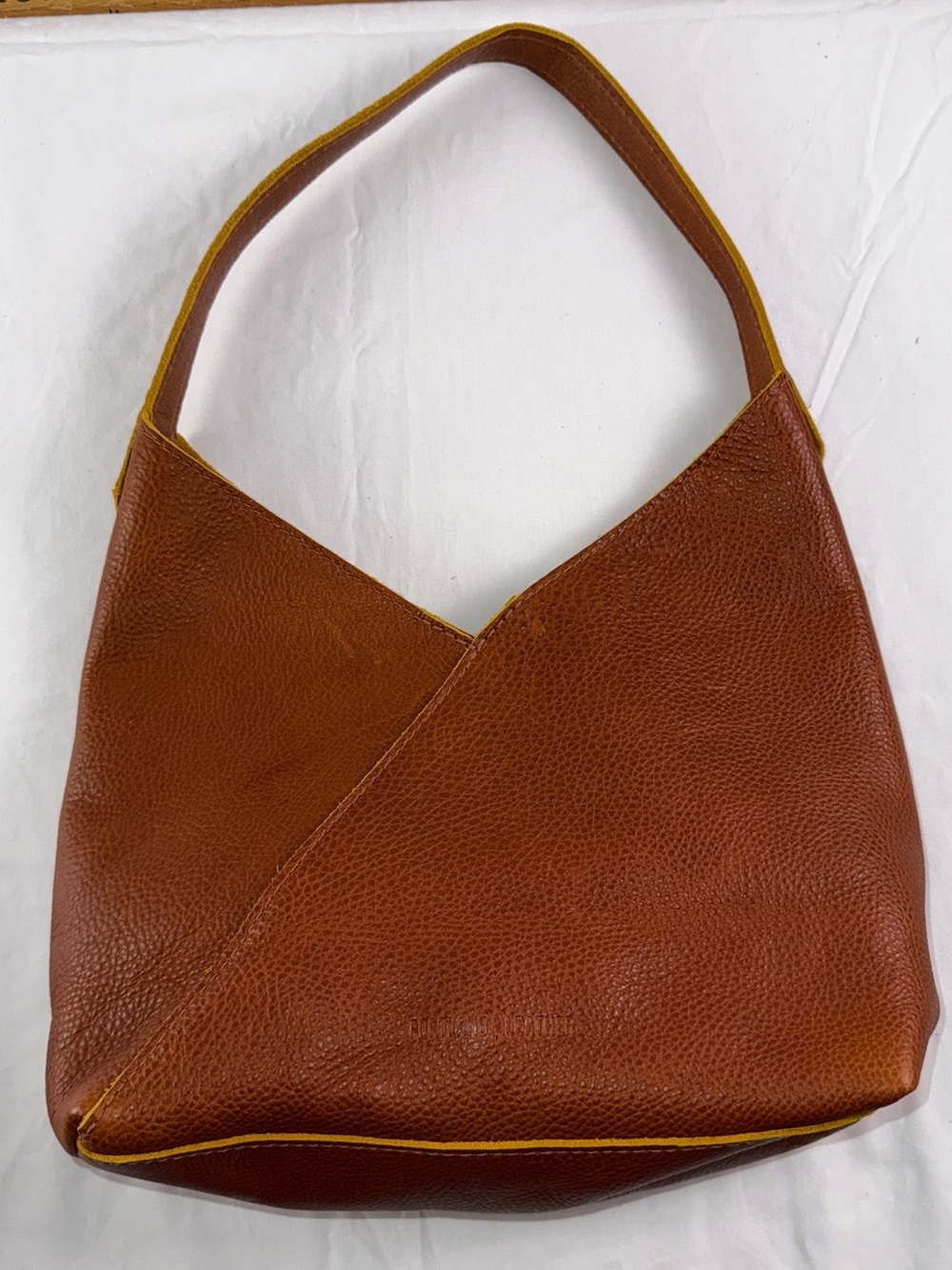 Portland Leather Goods Naomi Large Bag Purse Tote Satchel Sienna Immaculate! EUC